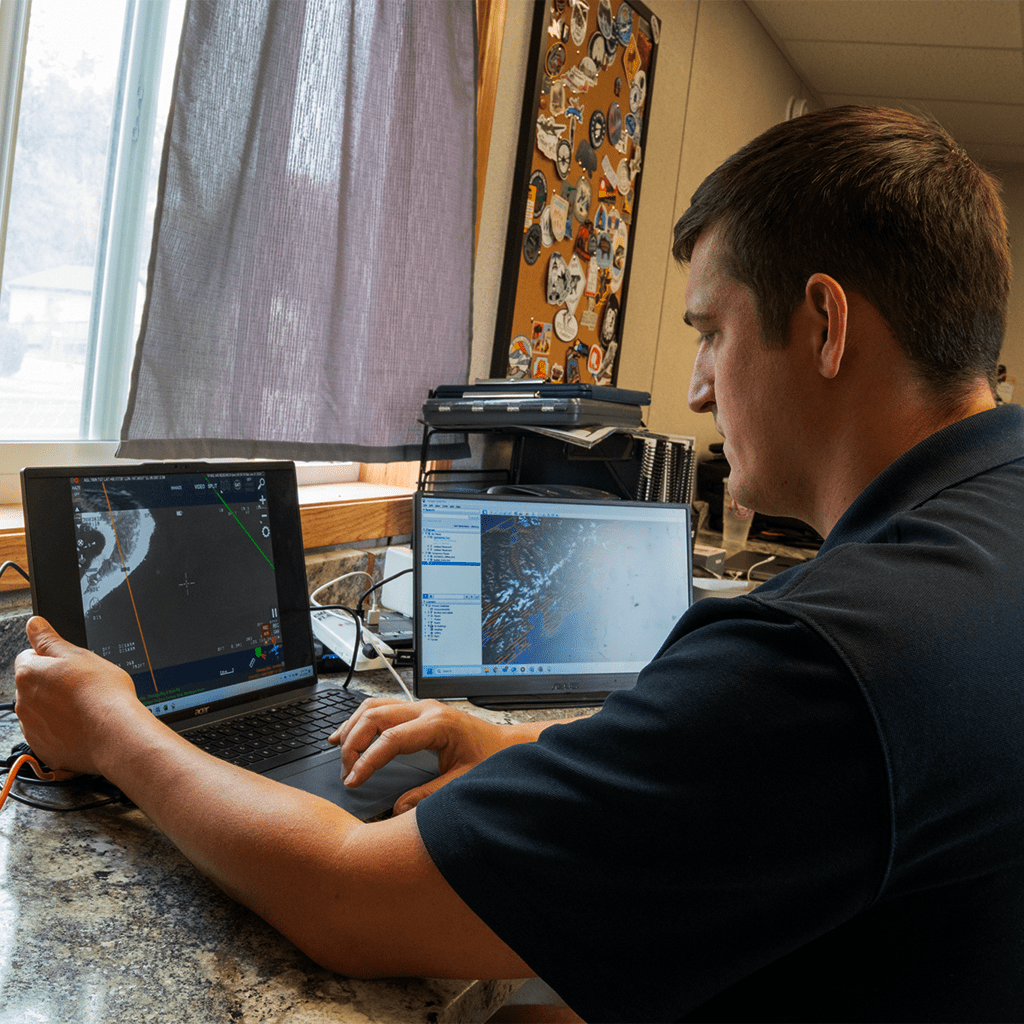 Sensor Operator Planning Wildlife Survey